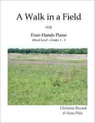 A Walk in a Field piano sheet music cover Thumbnail